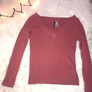 Crop sweater